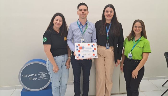 Primato recebe o troféu empresa com melhores práticas em segurança, saúde e bem-estar